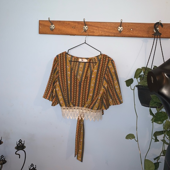 Temt Tops - Host pick 🌱 Temt boho crop top